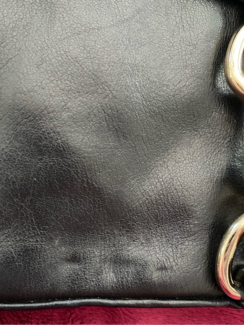 NWOT Rebecca Minkoff Black Italian leather MINI MAC with Gold Hardware - Picture 10 of 10